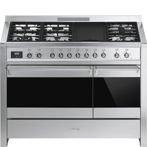 Estufa de Gas SMEG (Con Doble Horno Eléctrico) 48" A381